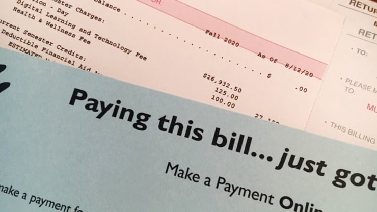 Increasing fees for college students due to COVID