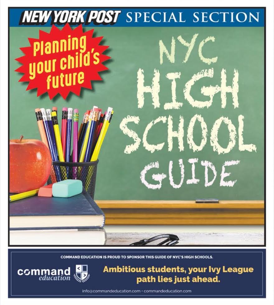 NYC High School Guide Cover for the New York Post
