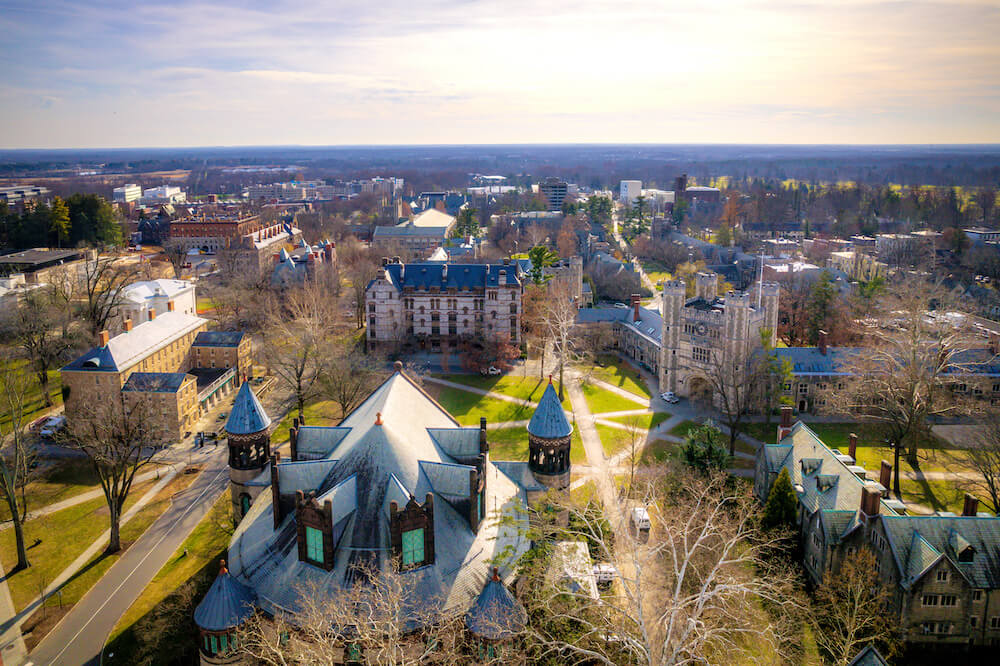 Aerial Drone of Princeton University