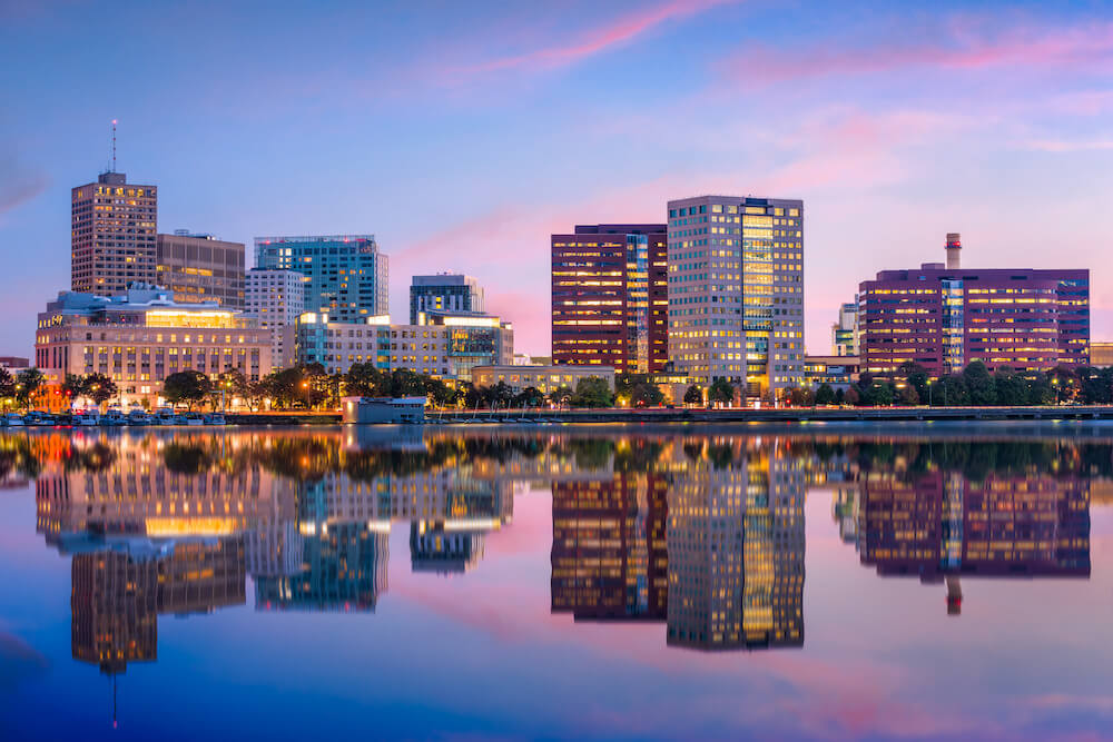 MIT Campus from across the Charles River in Cambridge