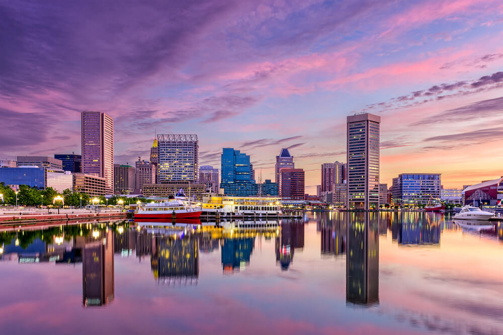 Baltimore Maryland Skyline | Notre Dame of Maryland University to Become Co-Ed