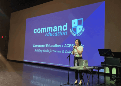 Command Education Senior Mentors Partner With ACES to Give Back