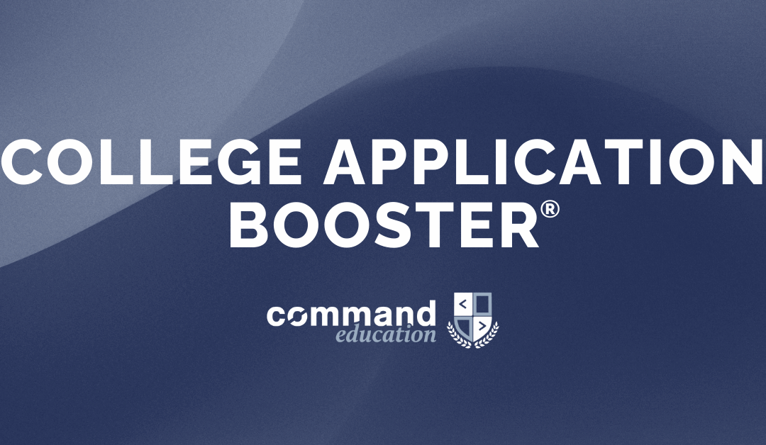 2025 College Application Booster® | Remote Programs