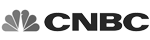 CNBC Logo black and white